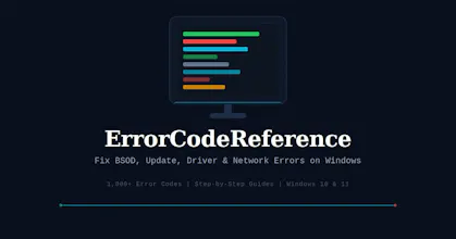 ErrorCodeReference gallery image