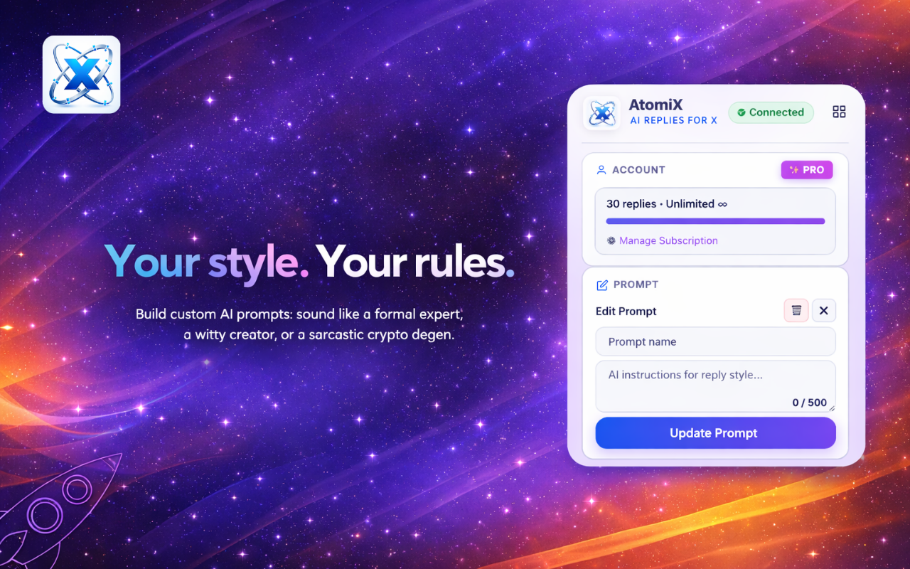 AtomiX - Screenshot 5 showing product features and functionality