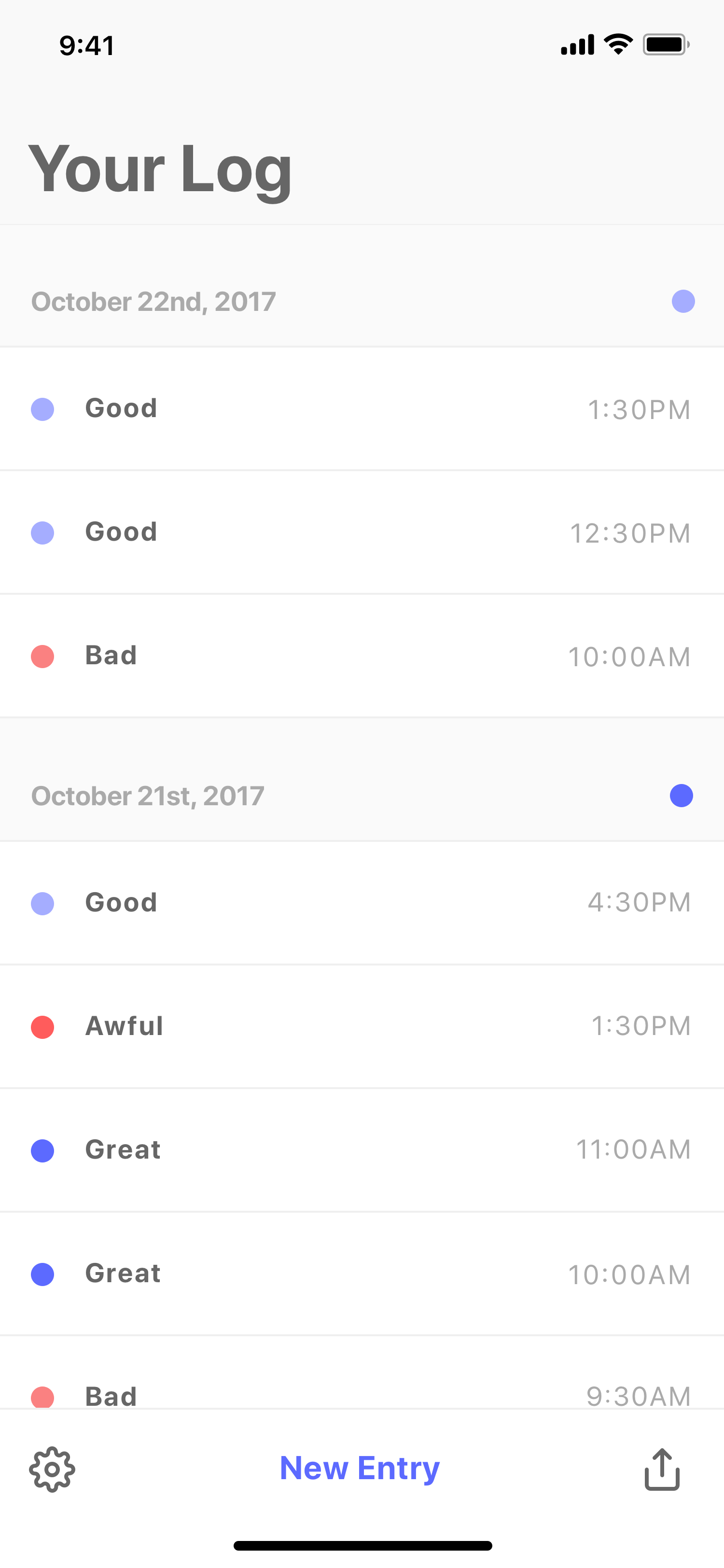 Tracker for iOS Image