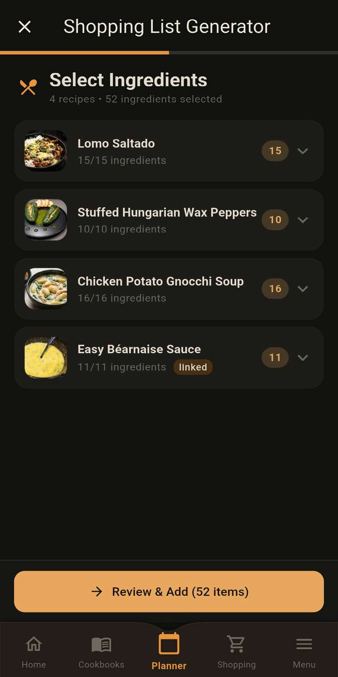 Recipe Spellbook: Meal Planner gallery image