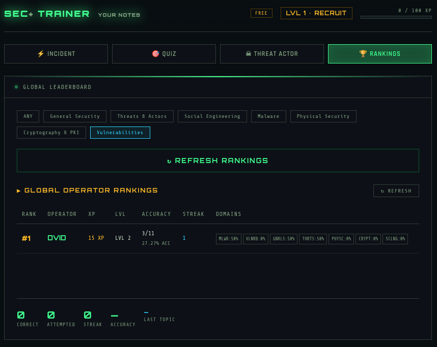Sec+ Study Tool gallery image