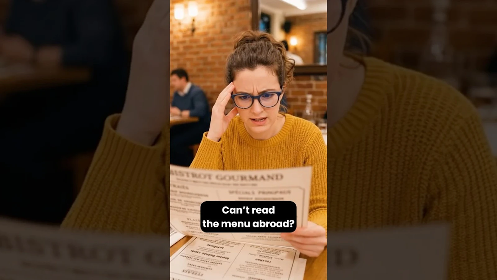 emo - AI Menu Translator screenshot 1 (video preview)