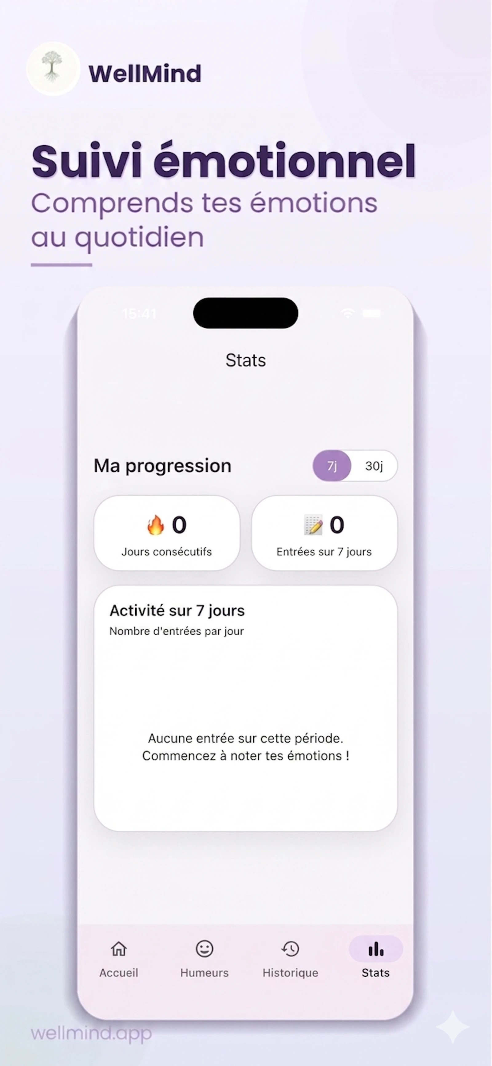 WellMind-Écoute tes émotions screenshot 4