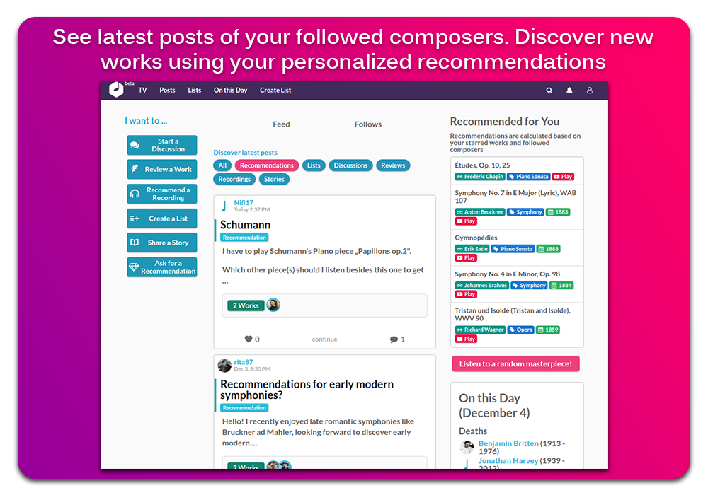 Classical Music Only: Discover, Listen and Discuss Classical Music gallery image