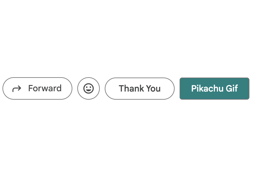 Кнопки Gmail