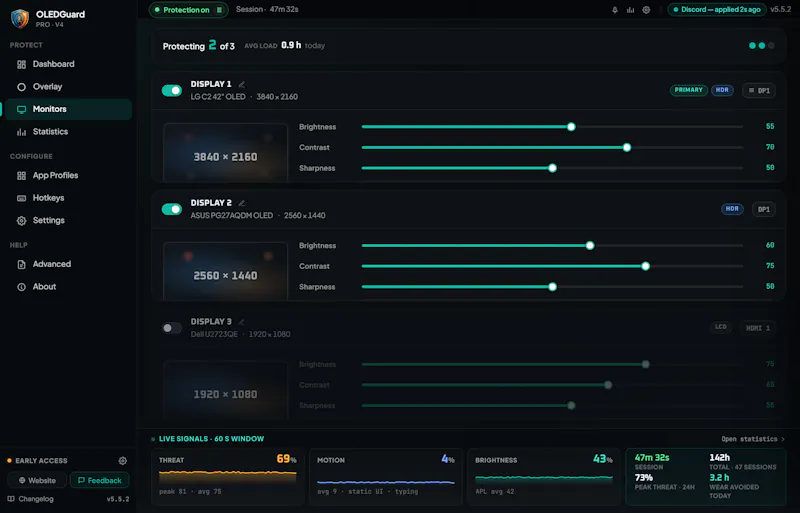 OLED Guard Pro screenshot 3
