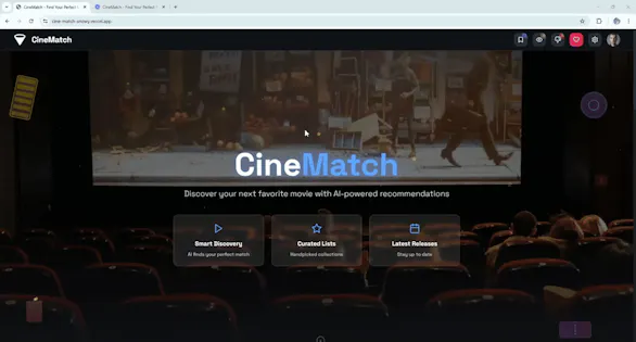 CineMatch gallery image