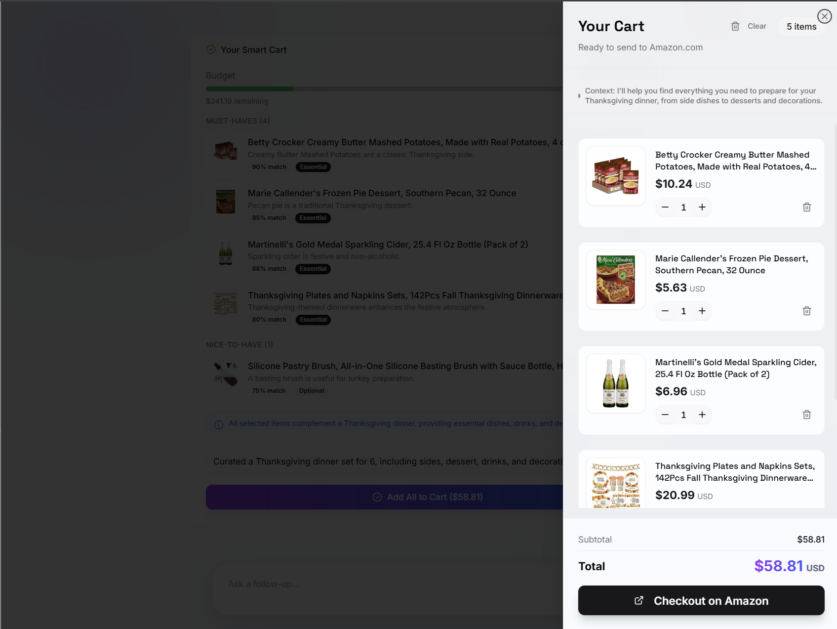LogiCart: Your AI shopping assistant gallery image