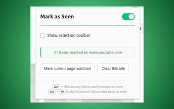Mark Youtube Videos as Watched gallery image