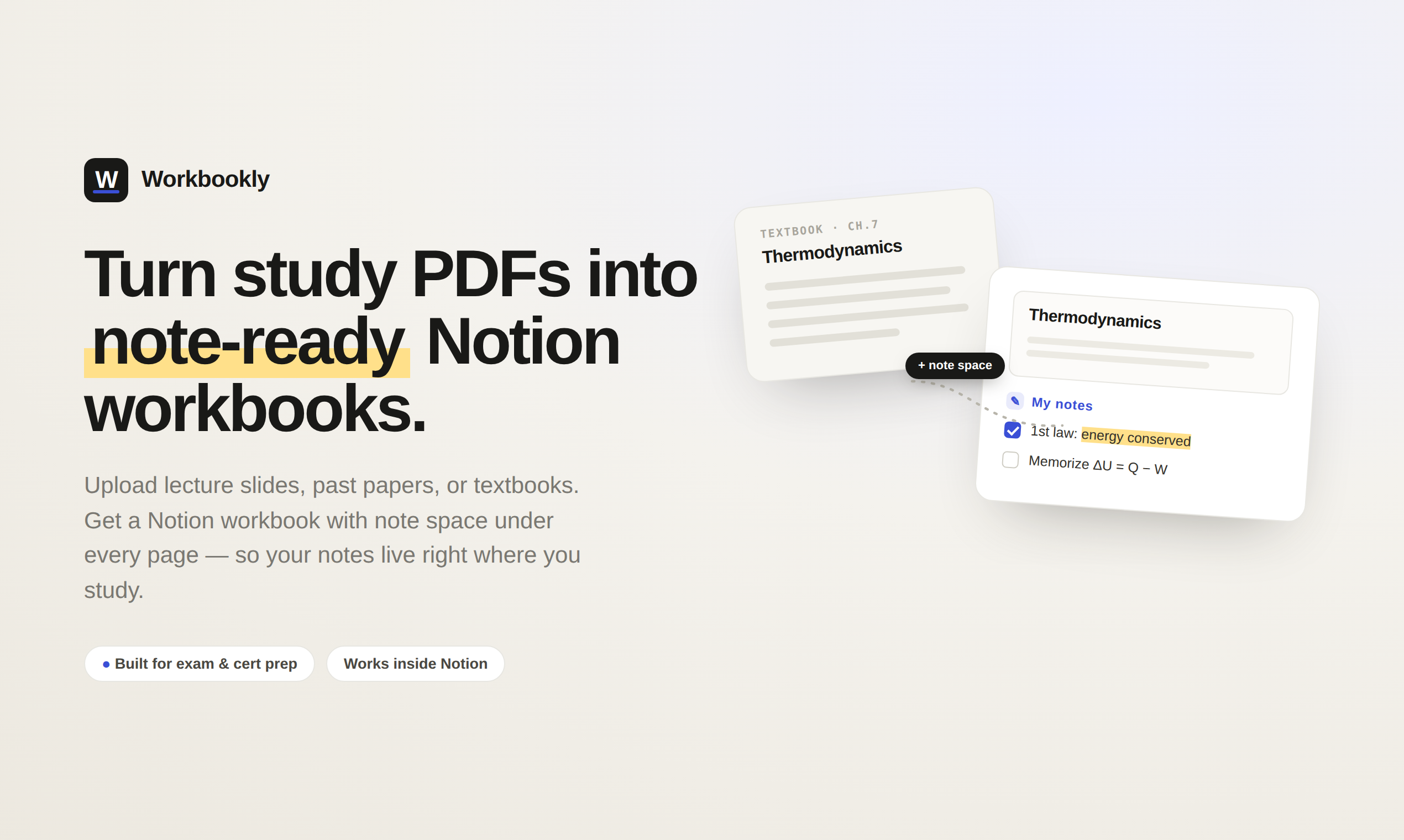Workbookly gallery image