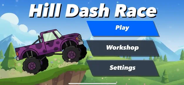 Hill Dash Race - Main product screenshot demonstrating key features and user interface