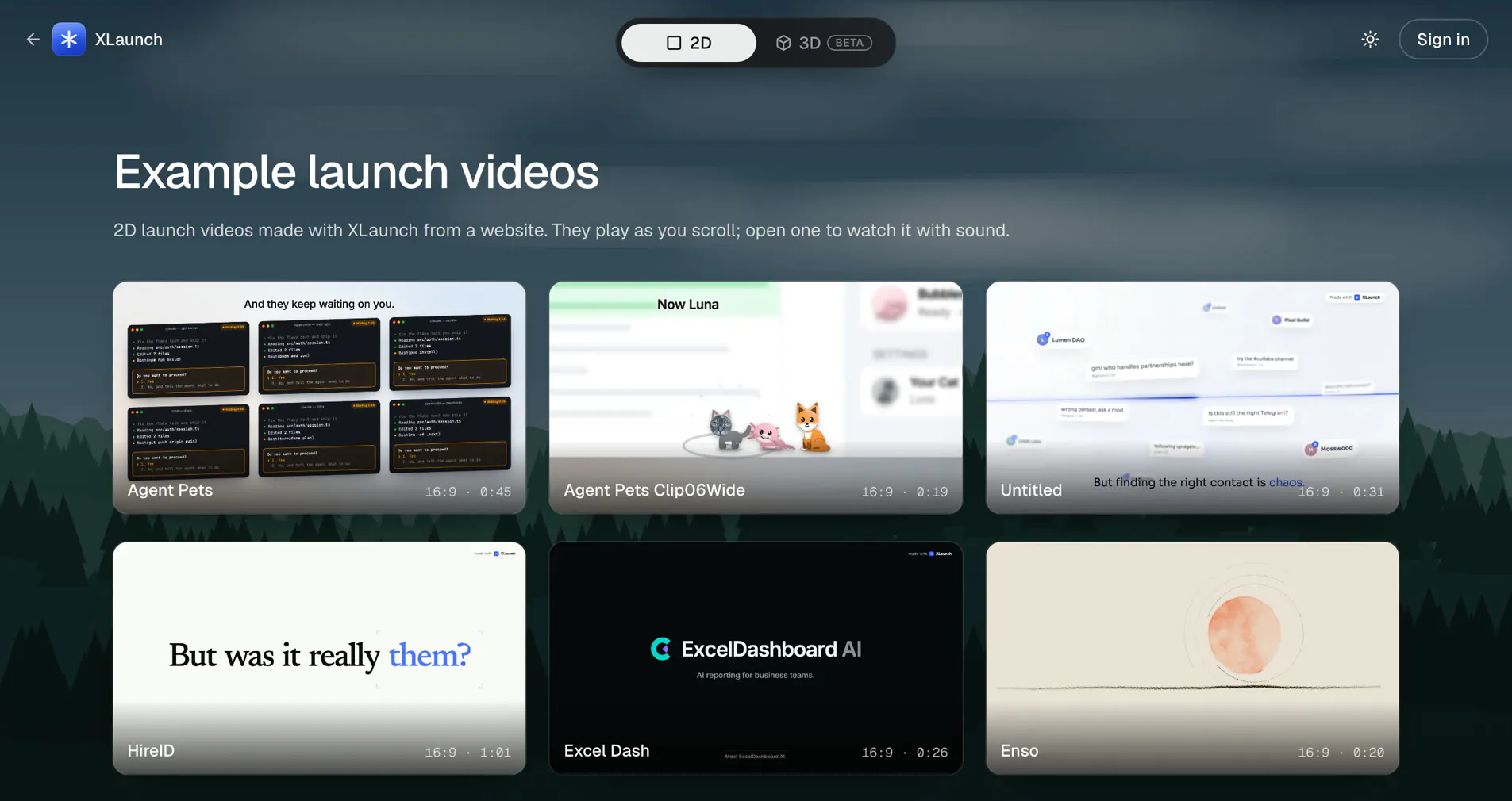XLaunch gallery image