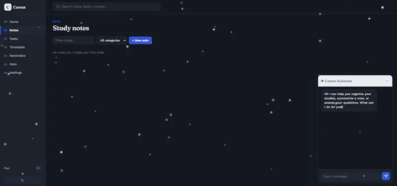 Carnet screenshot 2