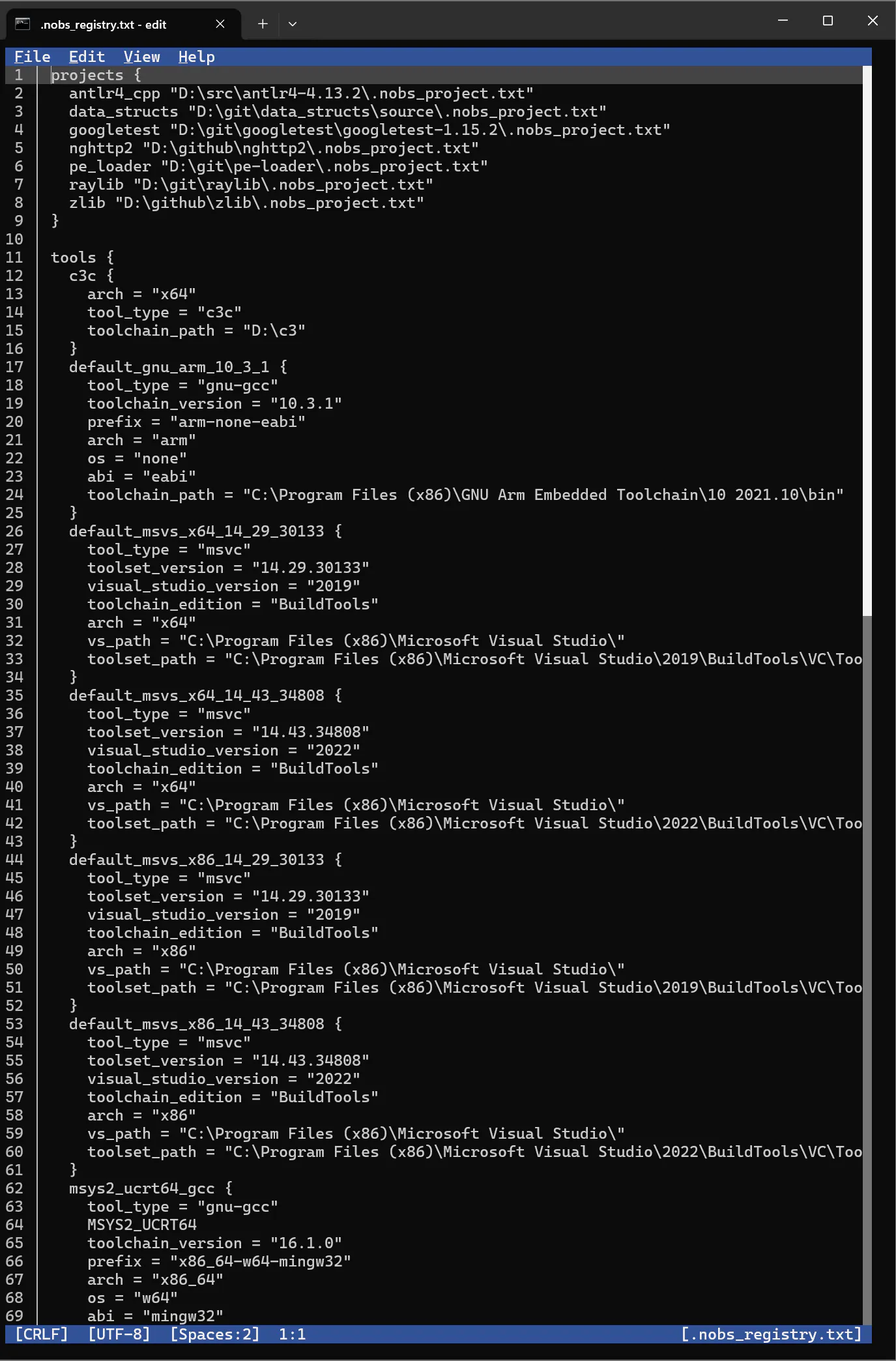 nobs build tool gallery image