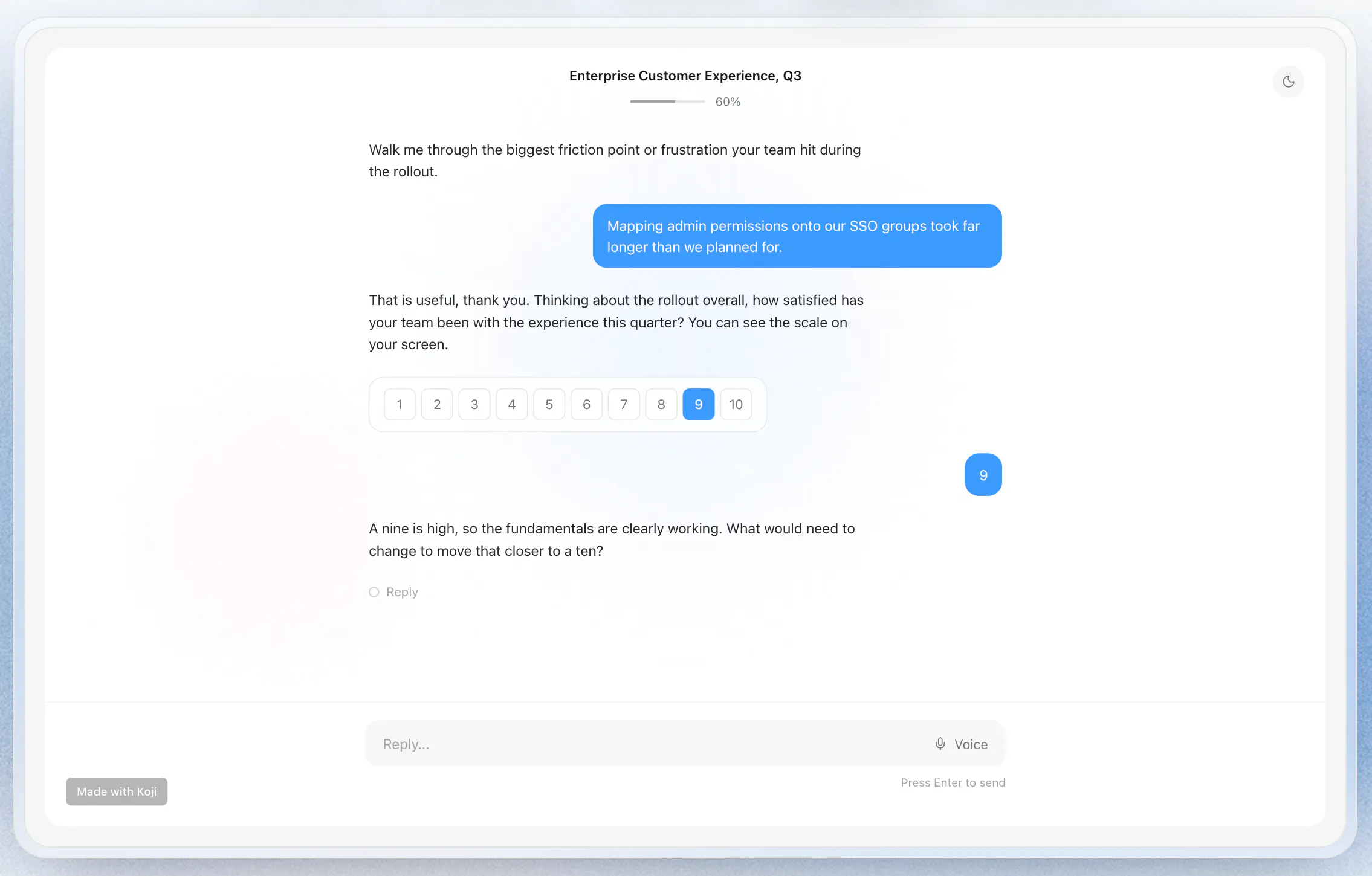 Koji AI-Native Research Platform gallery image