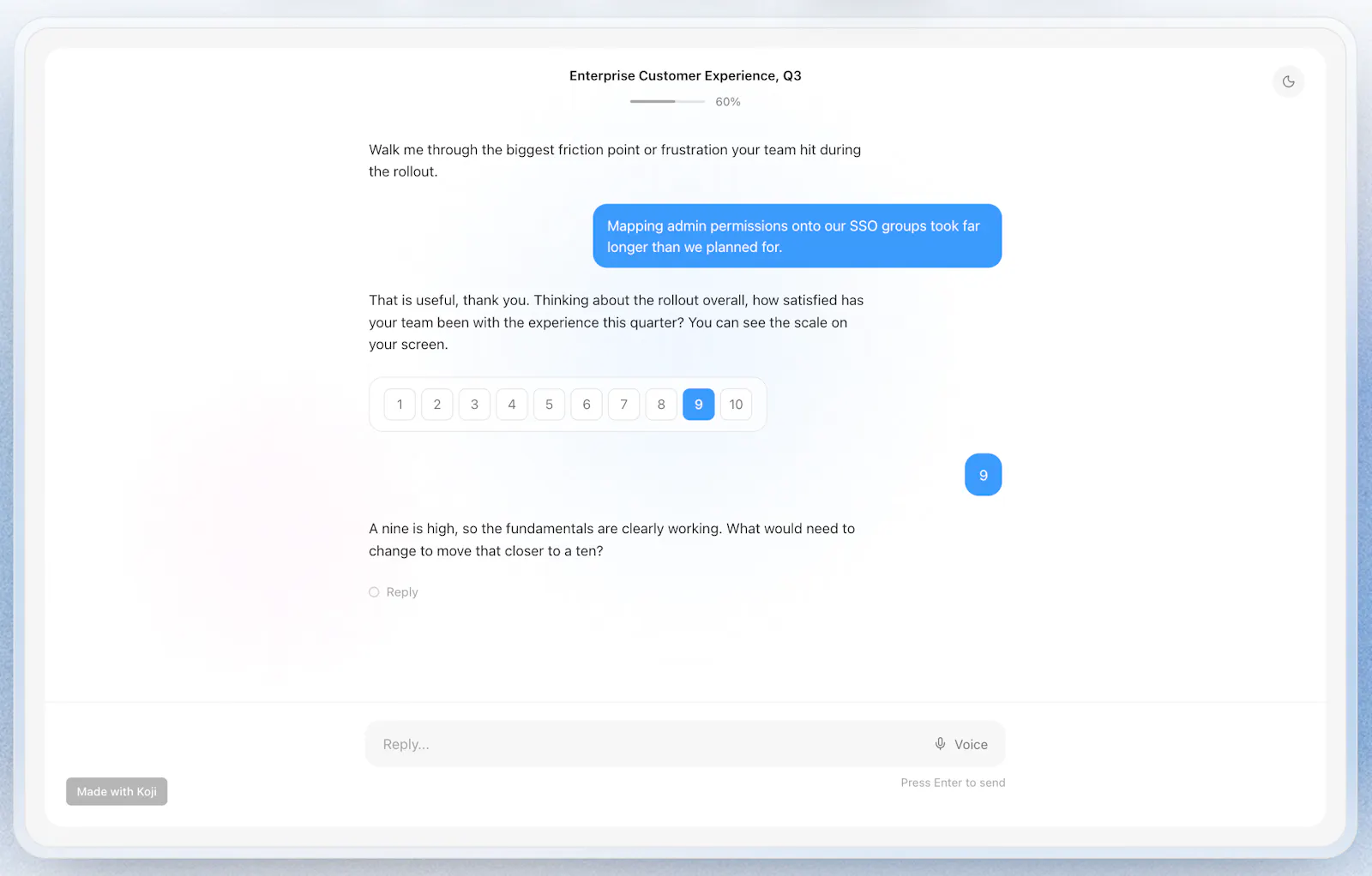 Koji AI-Native Research Platform screenshot 4