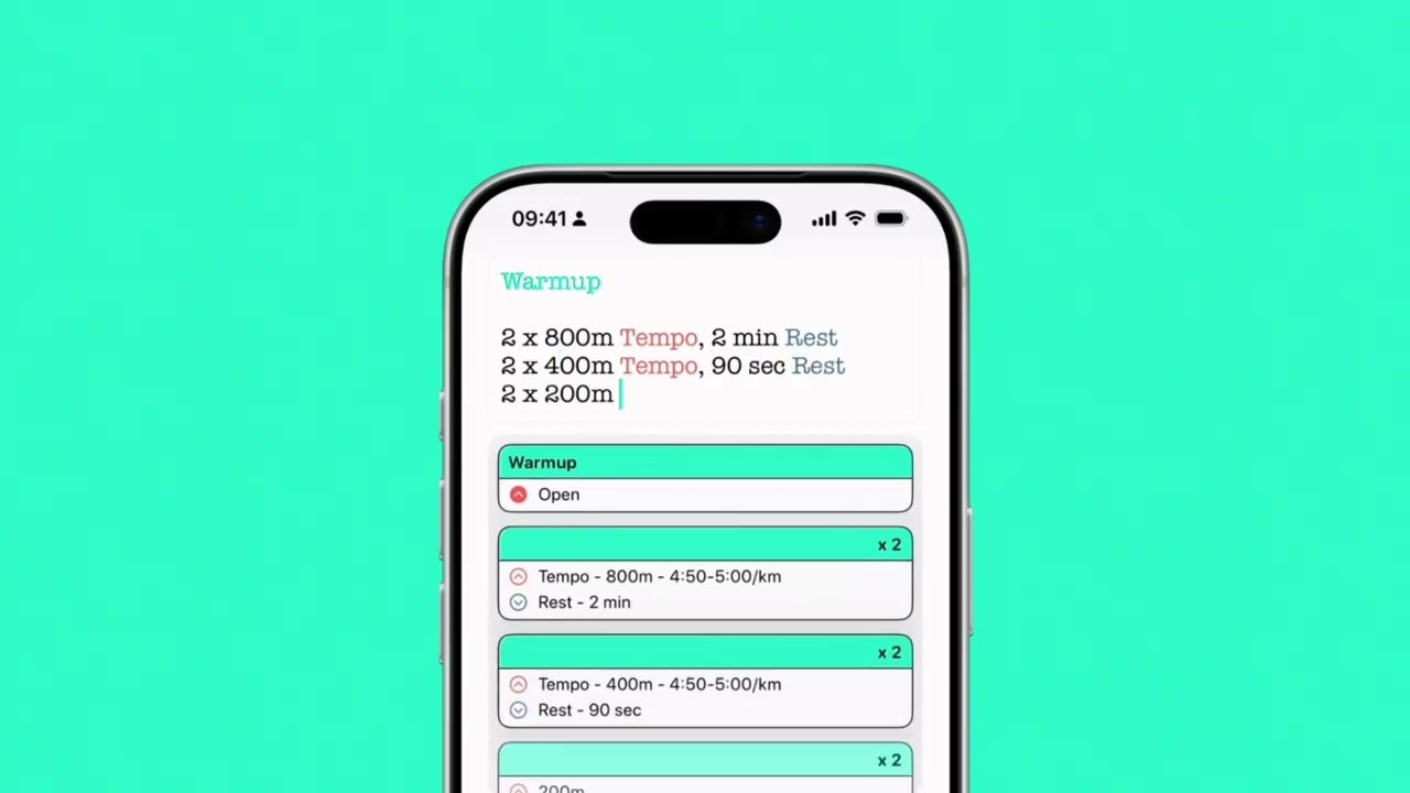 Workout Writer: Run & Ride gallery image