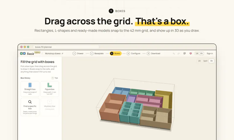 Boxie screenshot 2