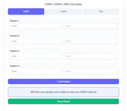 CGPA Tool gallery image