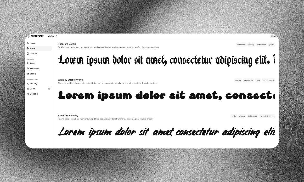 AI Font Generator gallery image