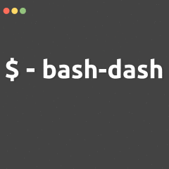 bash-dash