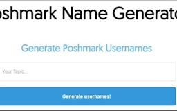 Poshmark Name Generator media 2