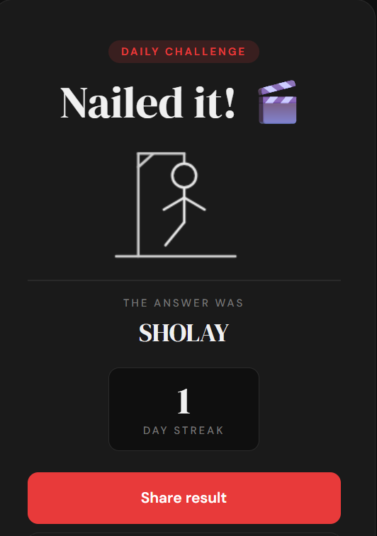 Filmi Hangman gallery image