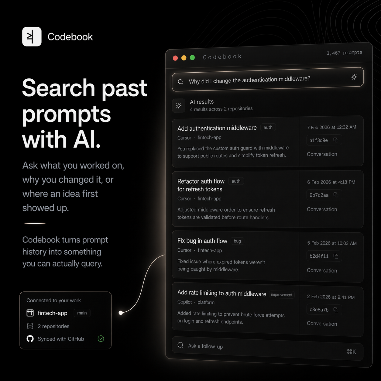 Codebook gallery image