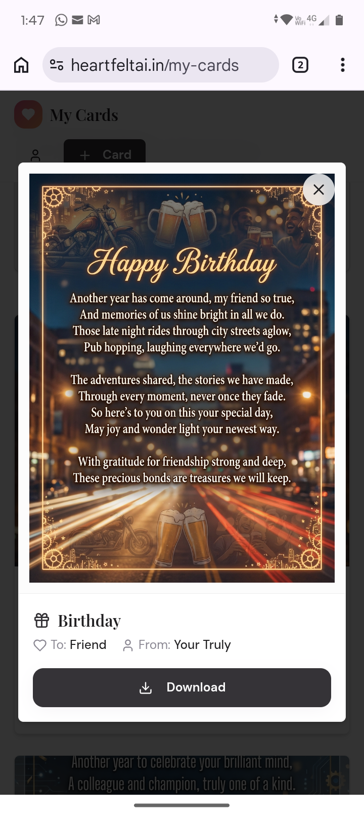 Heartfelt.ai gallery image