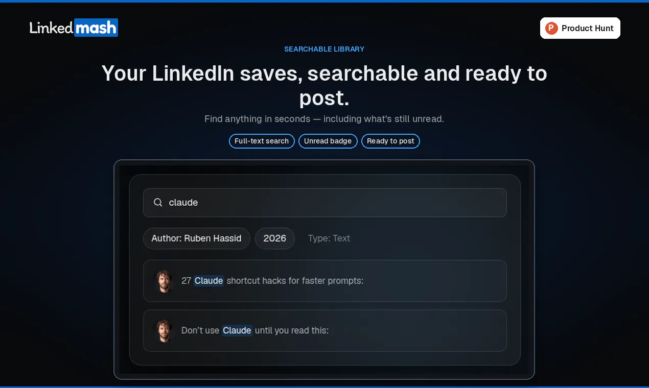 LinkedMash gallery image