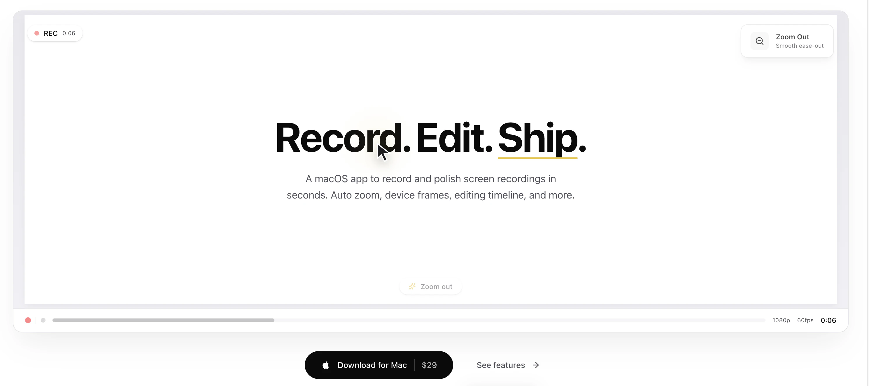 Screen Bolt screenshot 1
