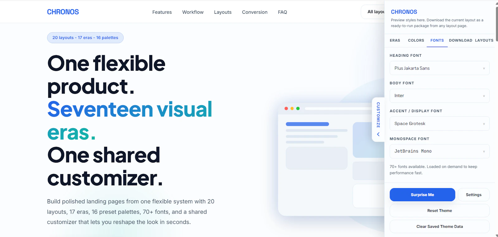 Chronos - Multi-Era HTML Template System screenshot 5