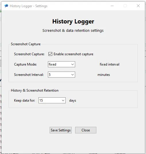 History Logger gallery image