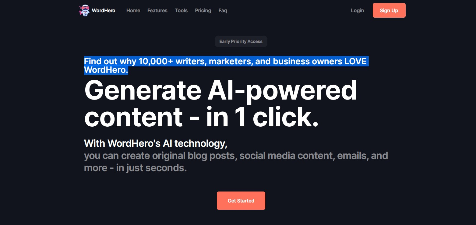 WordHero gallery image