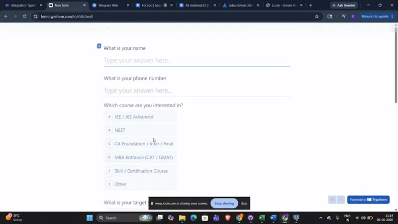 EnrollAI screenshot 1 (video preview)