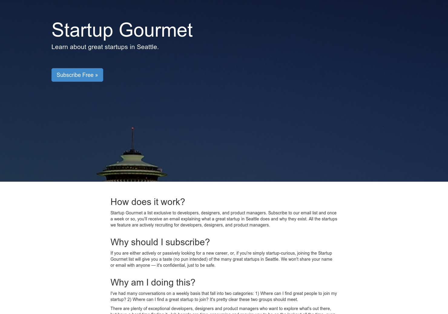 Startup Gourmet gallery image