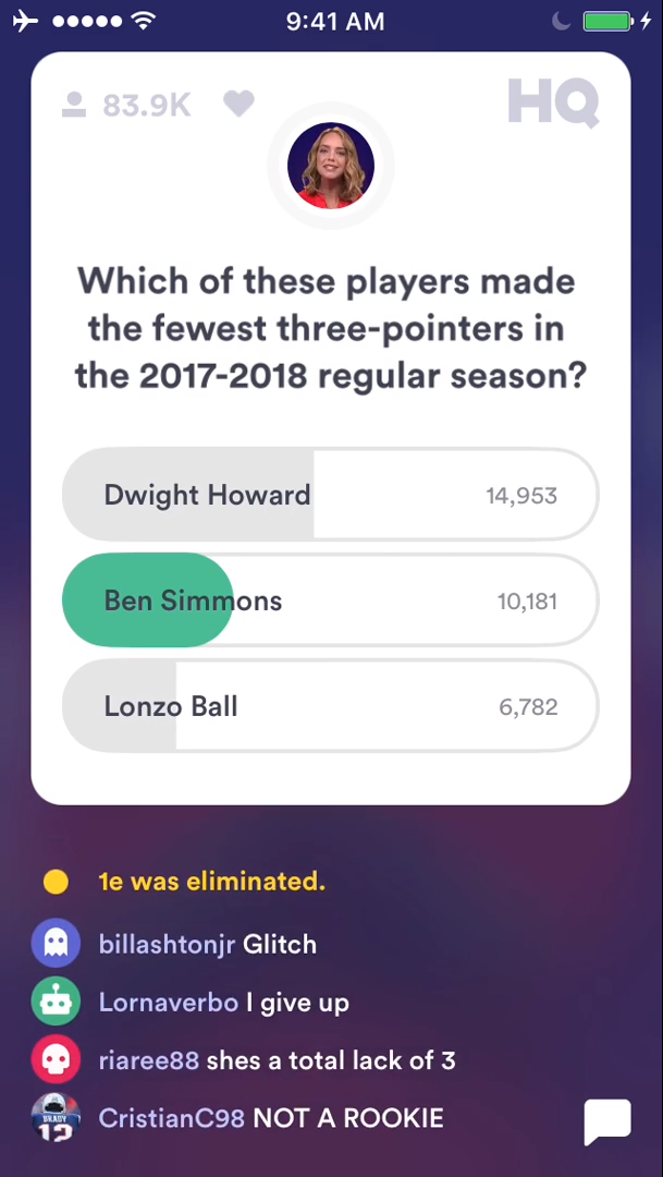 HQ Trivia Image