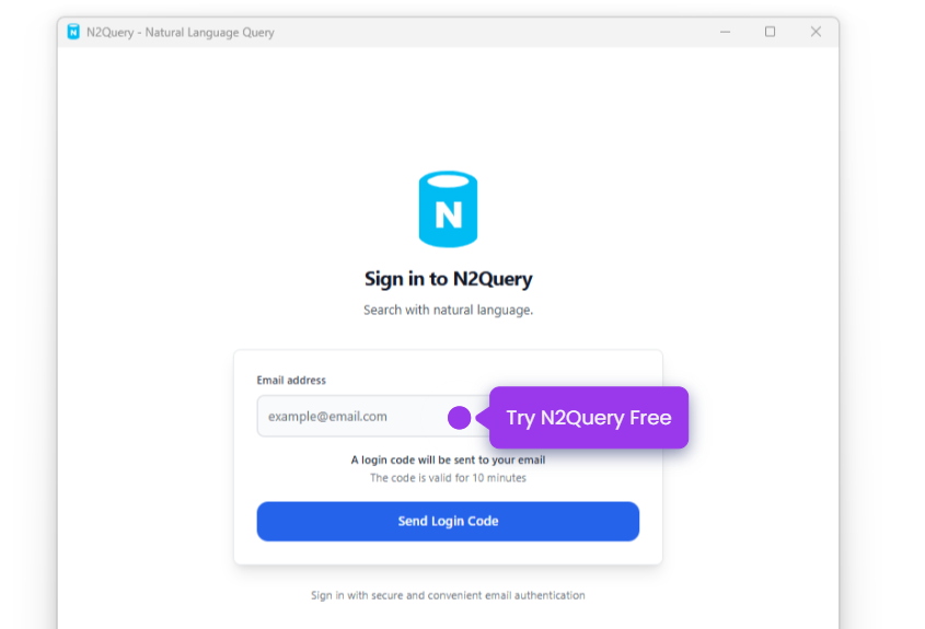 N2Query — AI SQL for MySQL & MariaDB gallery image