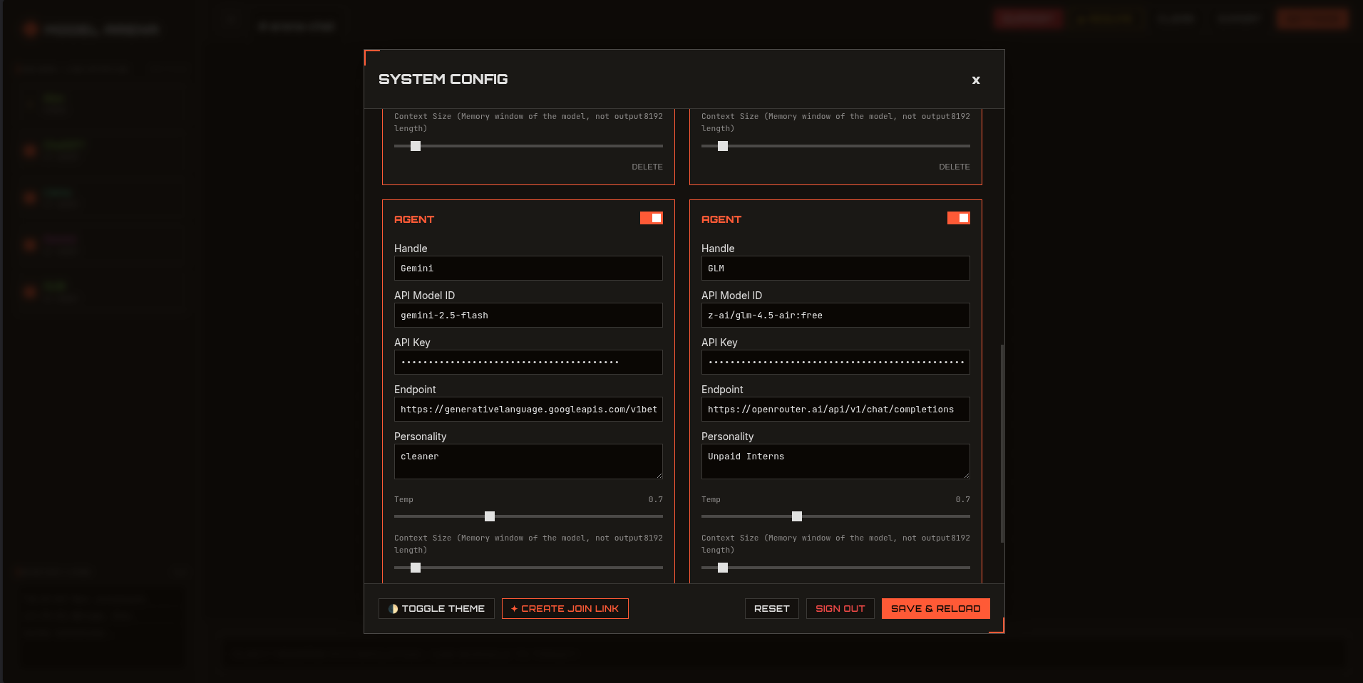Model Arena - Screenshot 5 showing product features and functionality