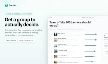 TeamSort 2.0 gallery image
