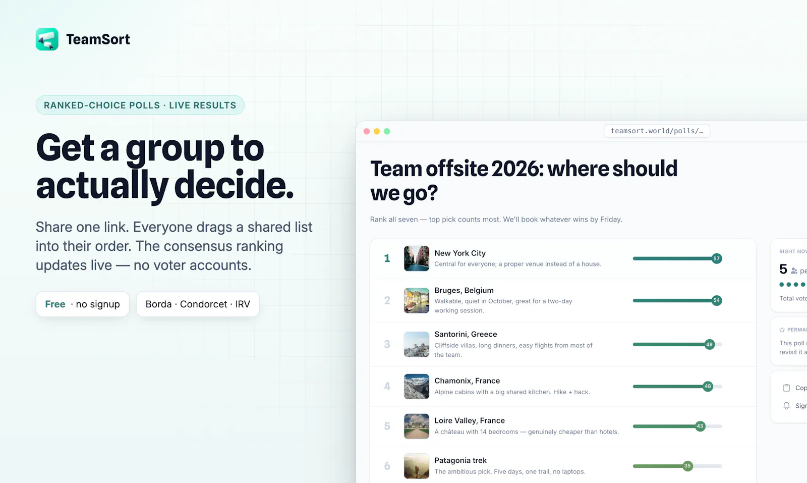 TeamSort 2.0 screenshot 2