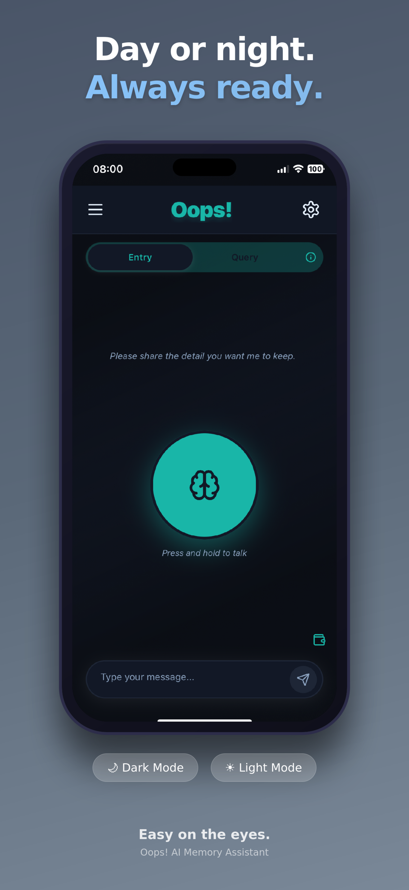 Oops! AI Memory Assistant gallery image