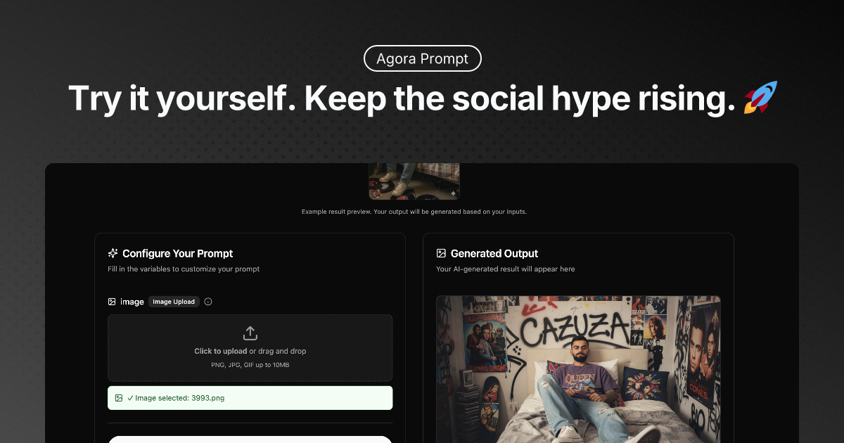 AgoraPrompt gallery image