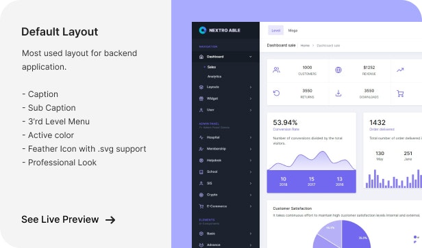 Elite Able - Admin Template gallery image