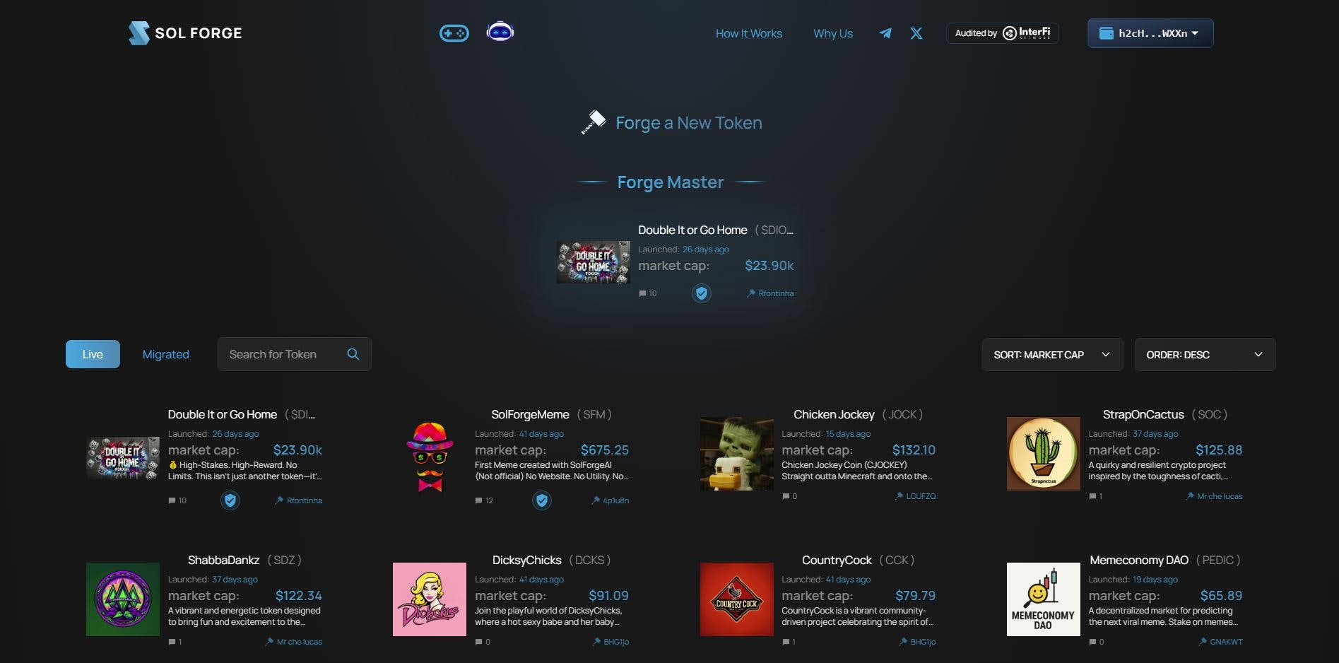 Sol Forge - Solan Token Launcher с KYC и P2E медиа 4