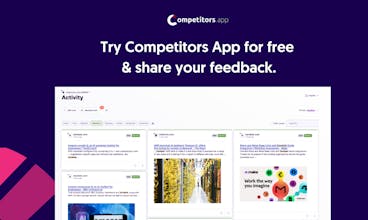 Business Insights - Obtenha informações valiosas sobre as estratégias de seus concorrentes e tome decisões informadas com o Competitors App.