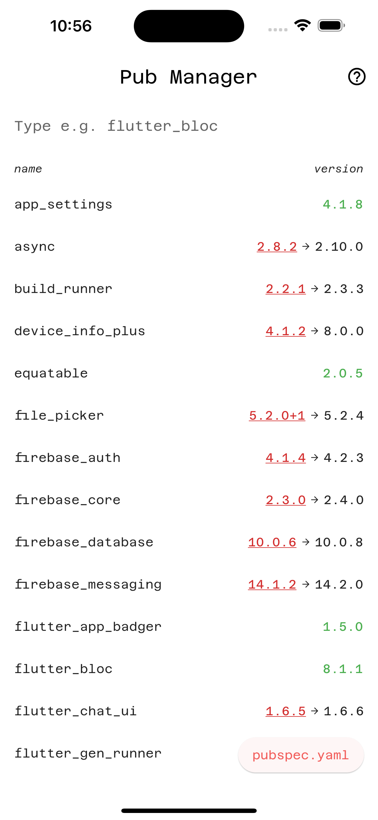 Flutter Pub Manager - Verifique la versión de sus paquetes de Flutter más usados media 1