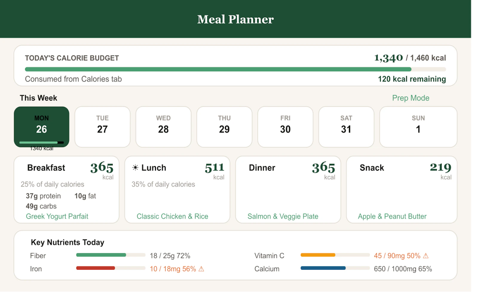 NutriCalc screenshot 5