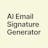 AI Email Signature Generator