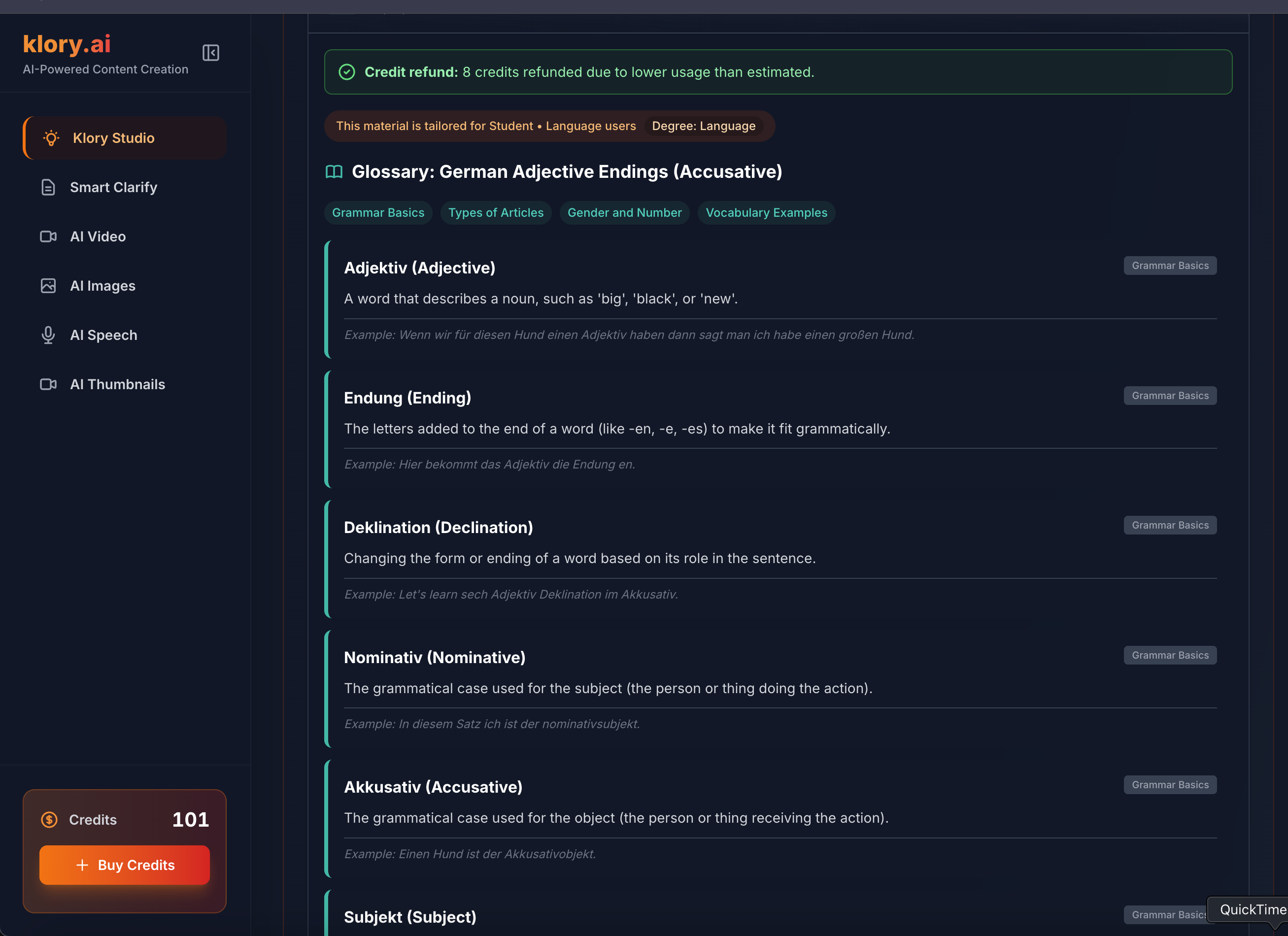 Klory.ai gallery image